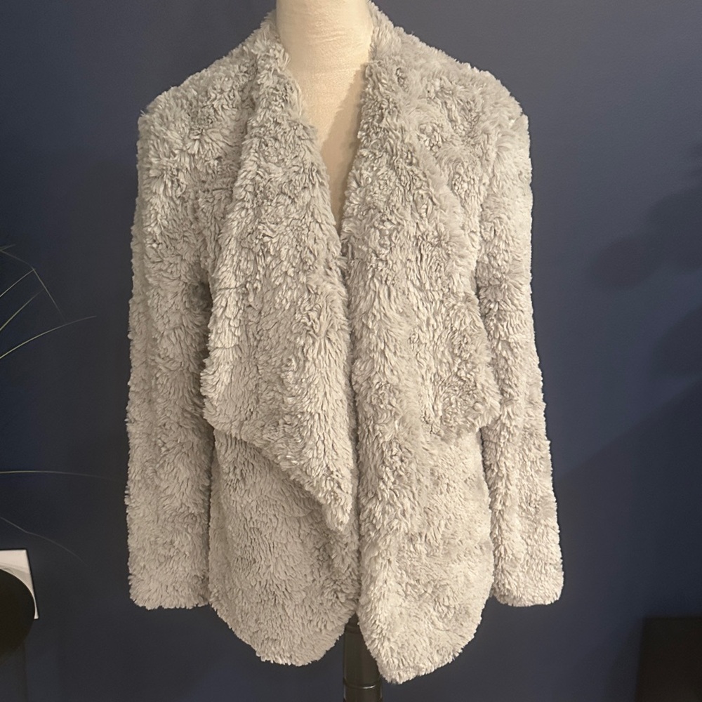BB Dakota Soft Sage Teddy Jacket